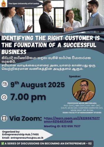 Identifying the Right Customer is The Foundation of a Successful Business